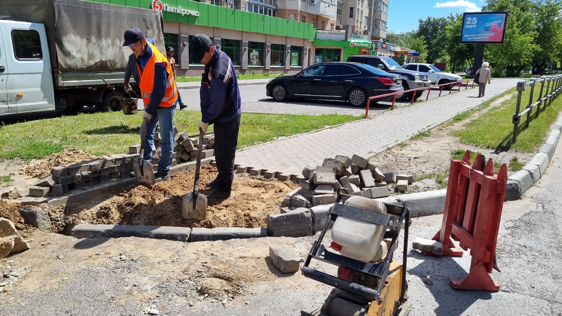 Подмосковье, Ивантеевка, благоустройство