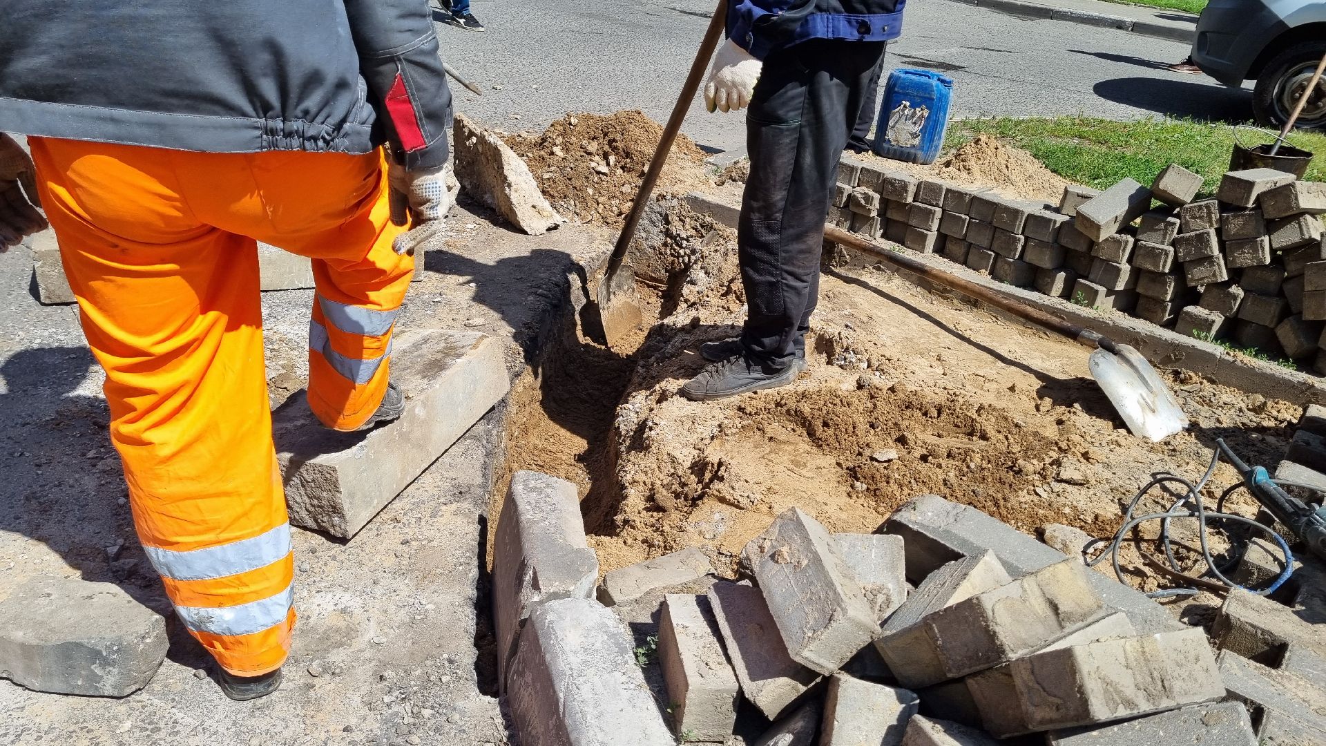 Подмосковье, Ивантеевка, благоустройство