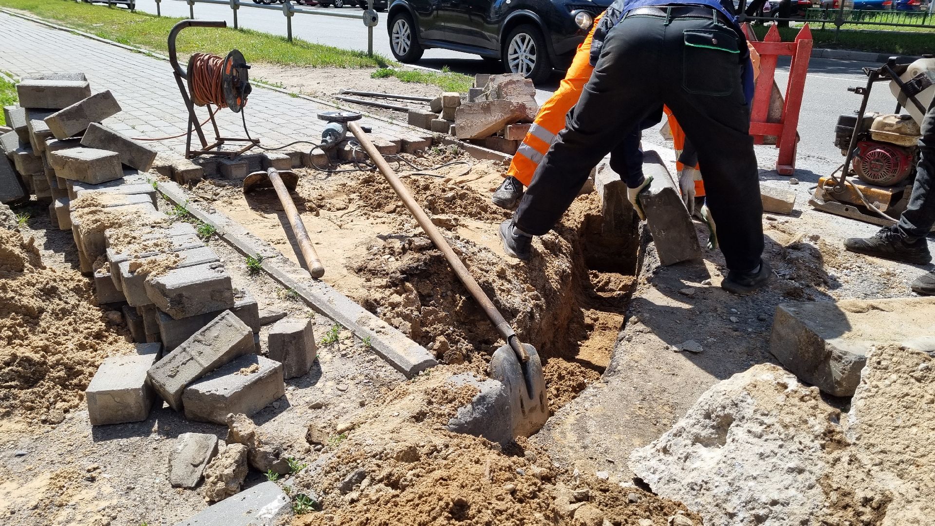 Подмосковье, Ивантеевка, благоустройство