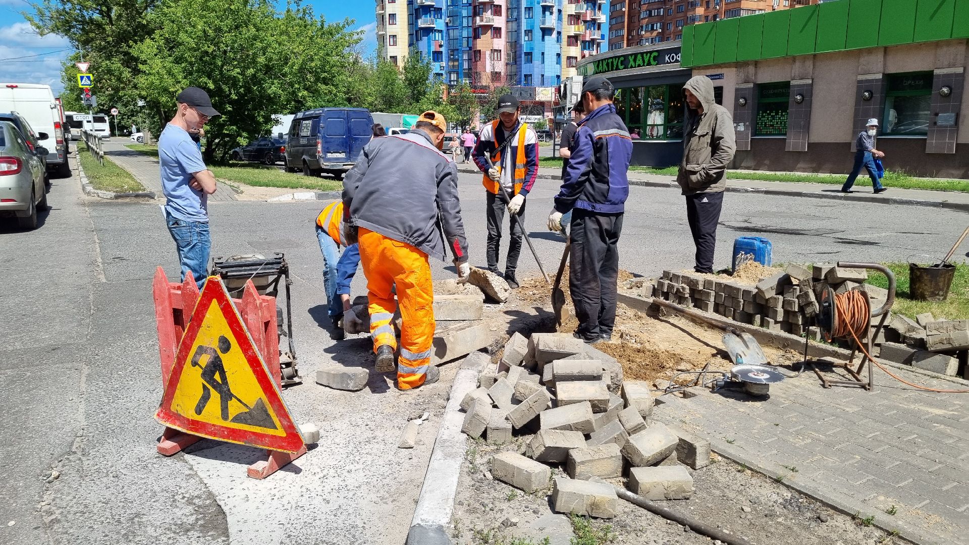 Подмосковье, Ивантеевка, благоустройство