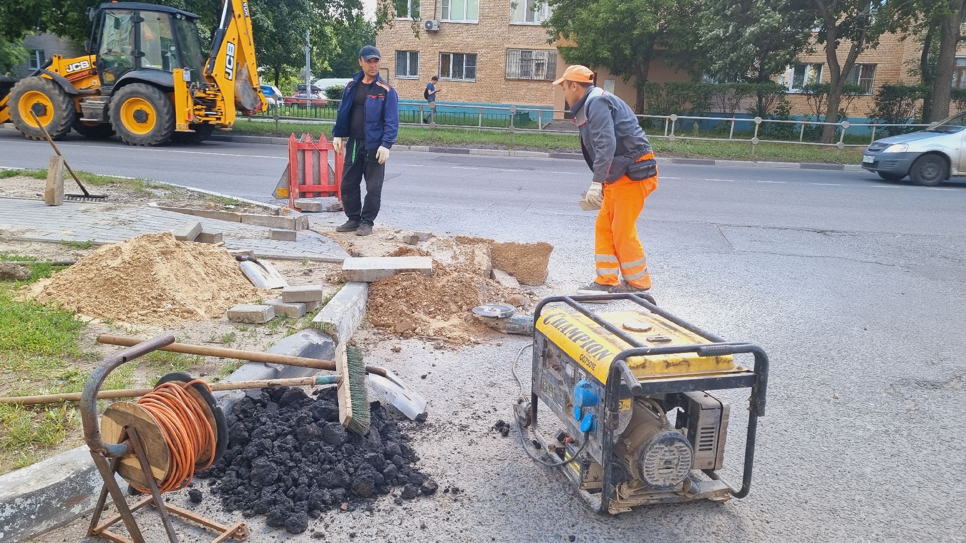 Подмосковье, Ивантеевка, благоустройство