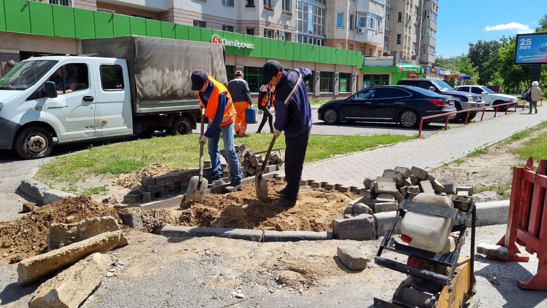 Подмосковье, Ивантеевка, благоустройство