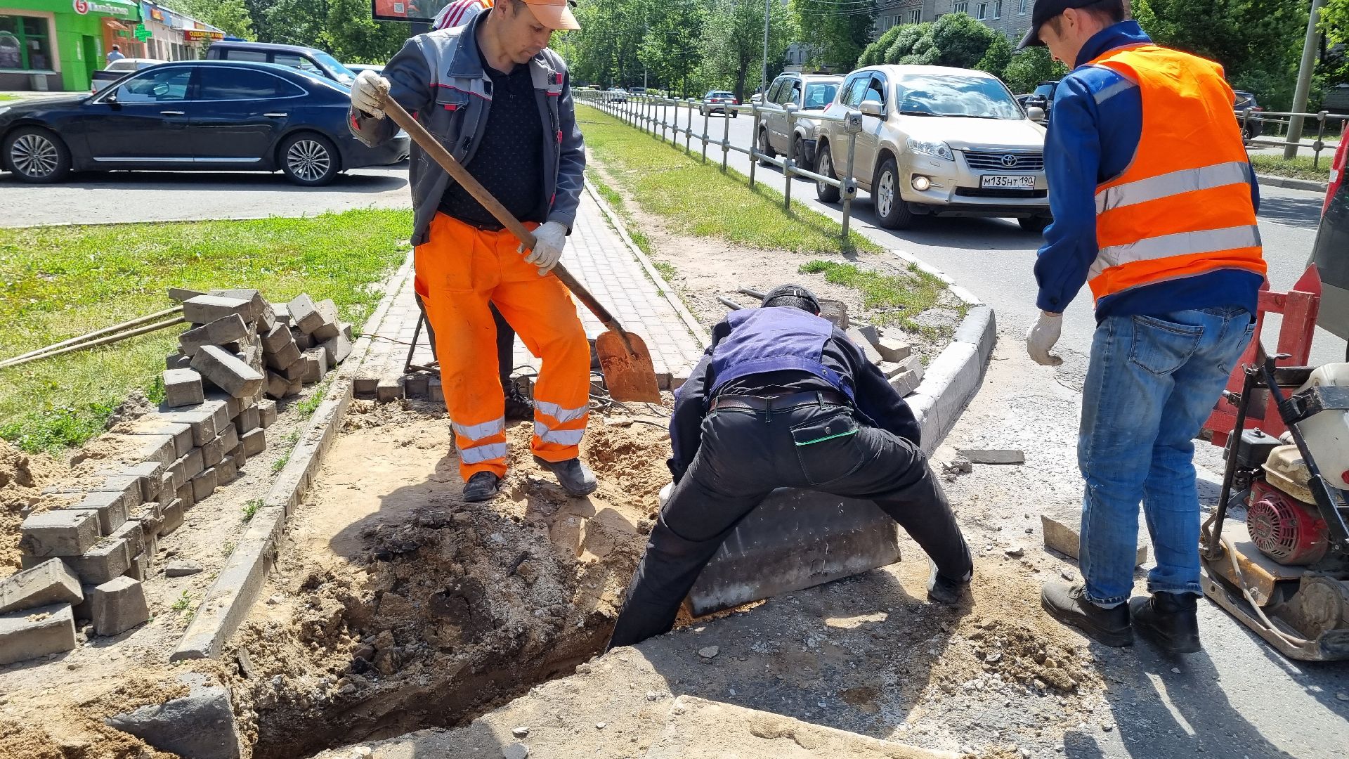 Подмосковье, Ивантеевка, благоустройство