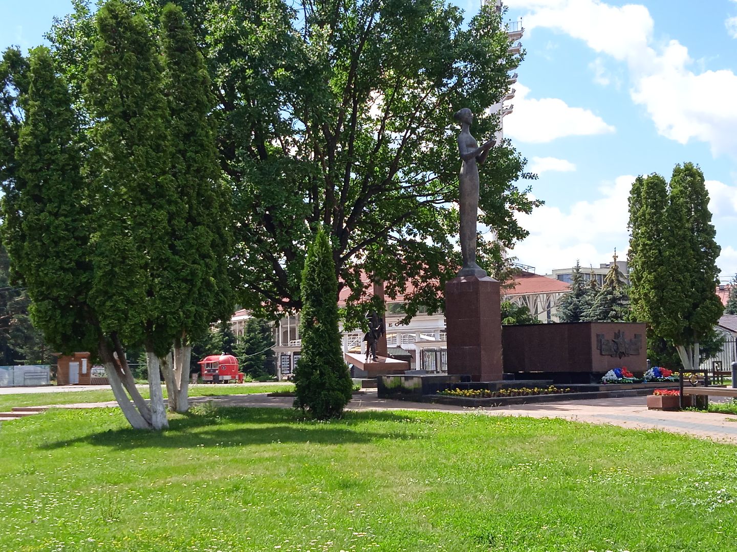 покос, травы, Вечный, огонь