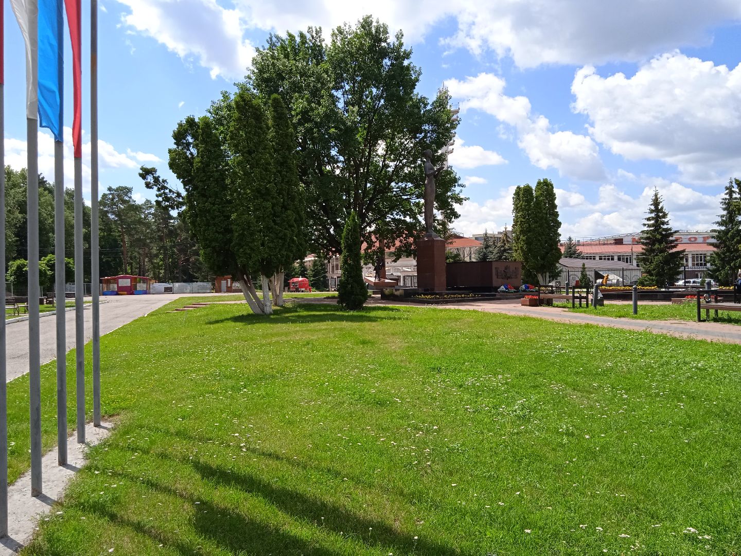 покос, травы, Вечный, огонь