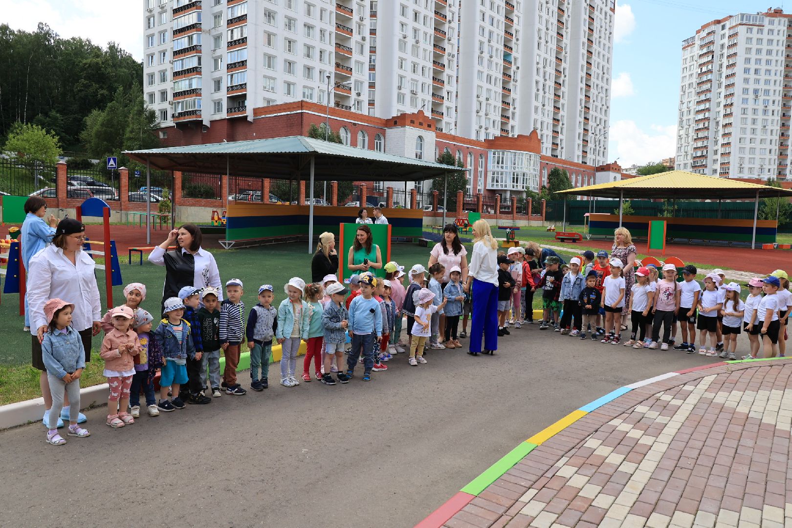 дети, новый детский сад, Дзержинский
