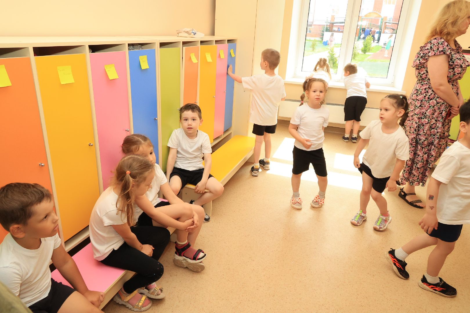 дети, новый детский сад, Дзержинский