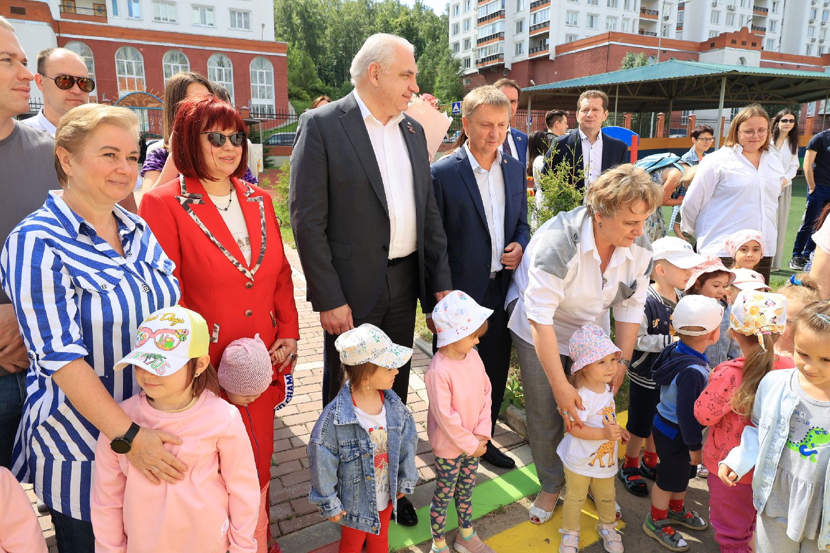 дети, новый детский сад, Дзержинский