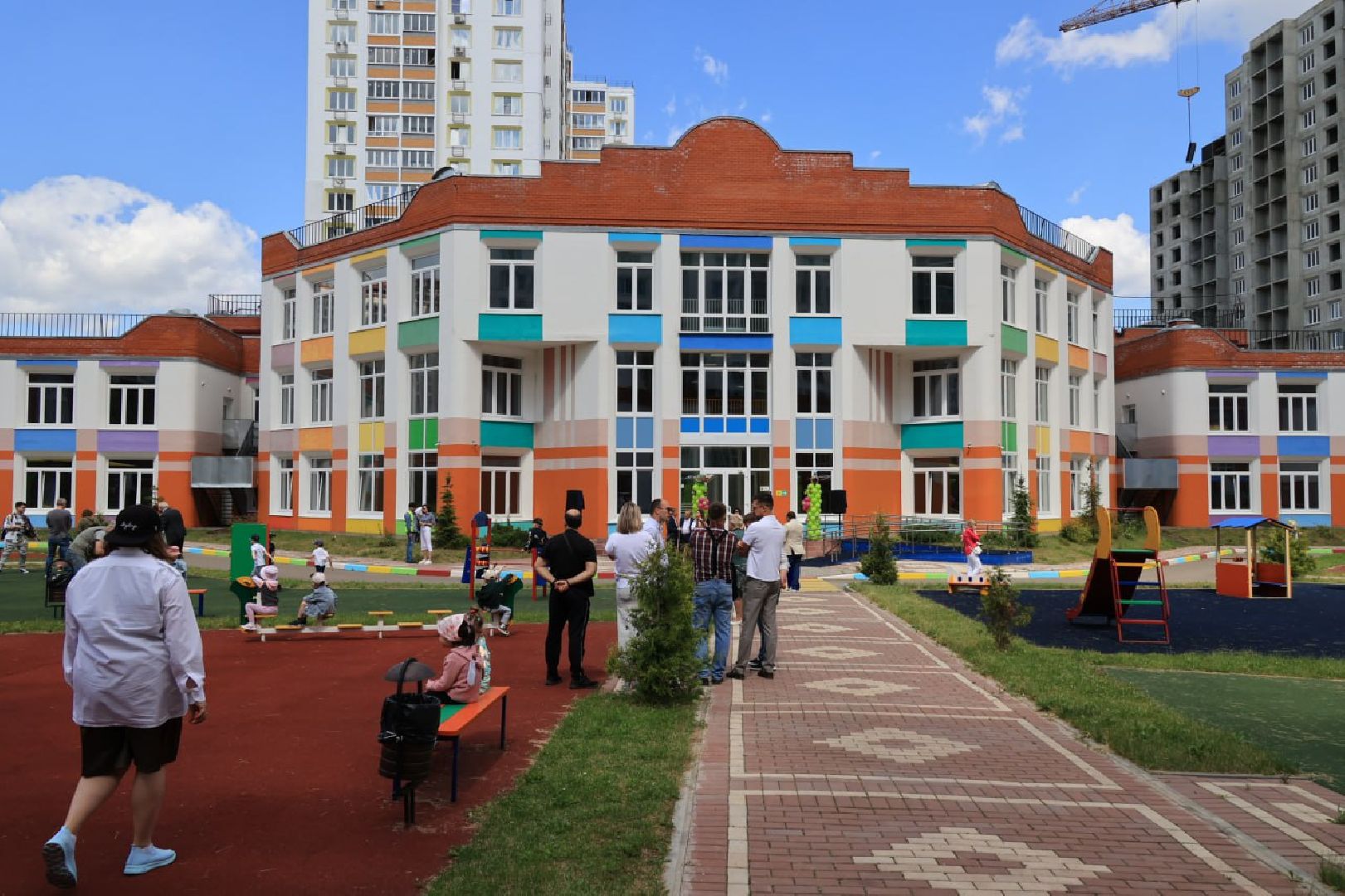 дети, новый детский сад, Дзержинский