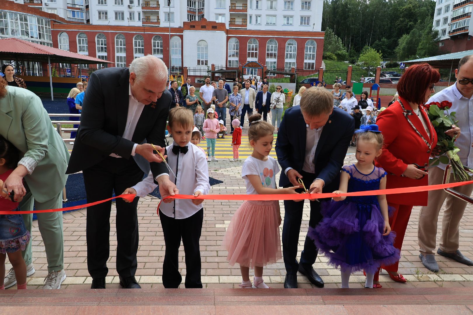 дети, новый детский сад, Дзержинский