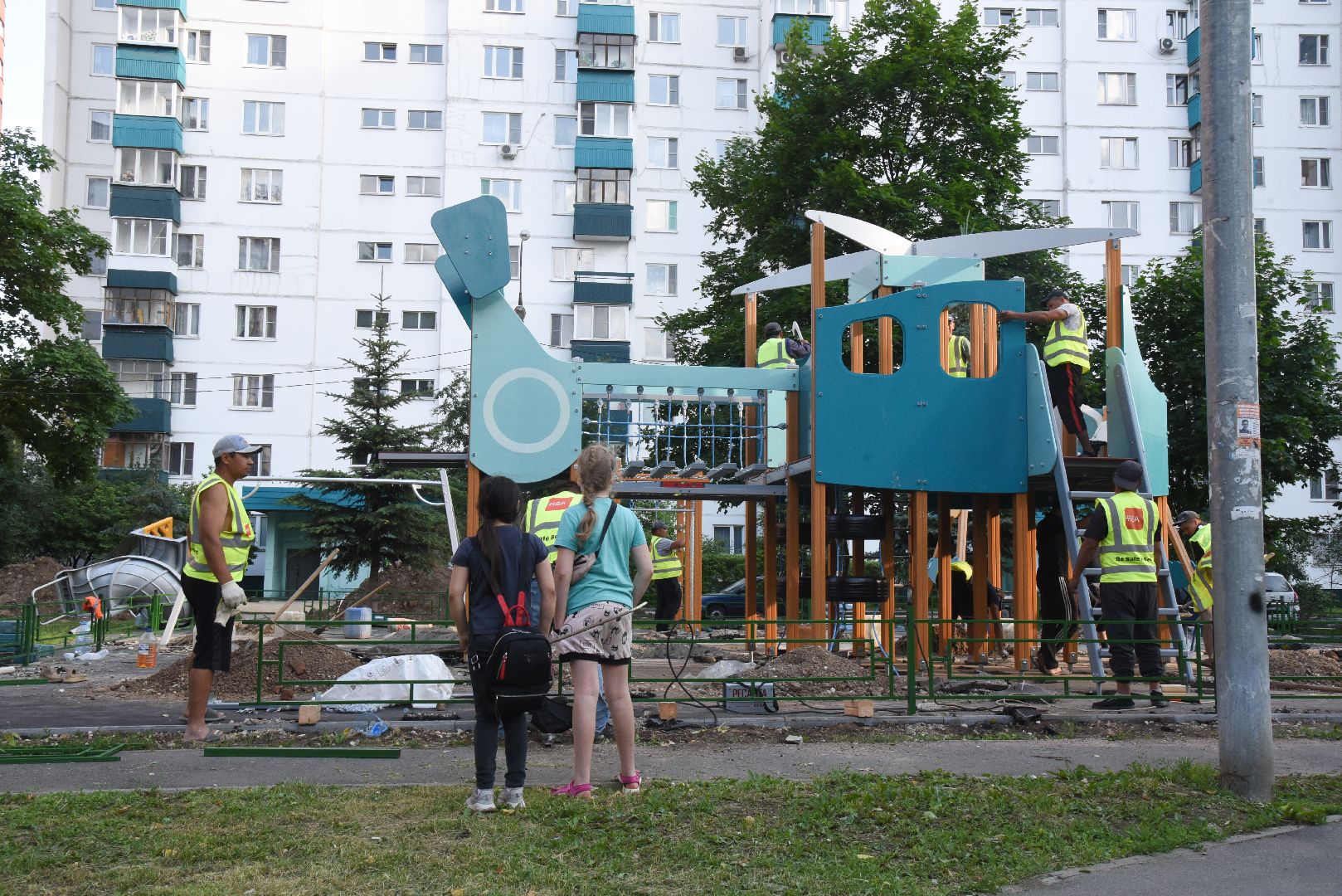 Химки, благоустройство, дети, площадка