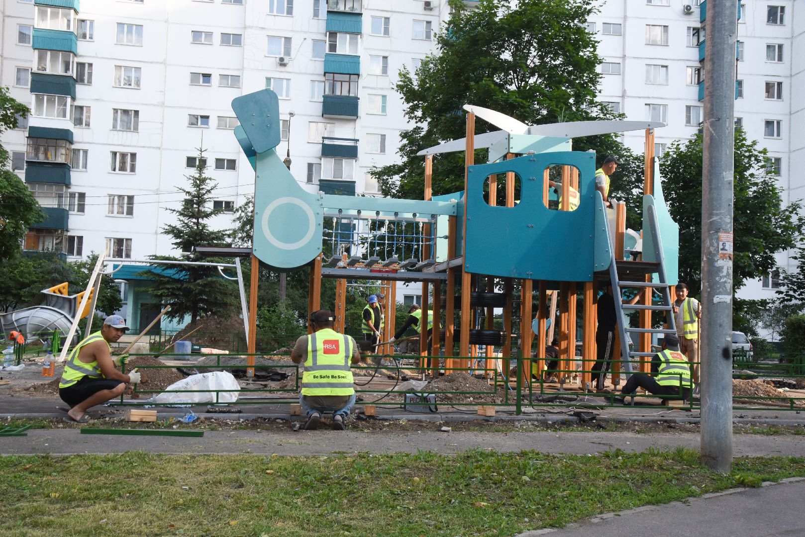 Химки, благоустройство, дети, площадка