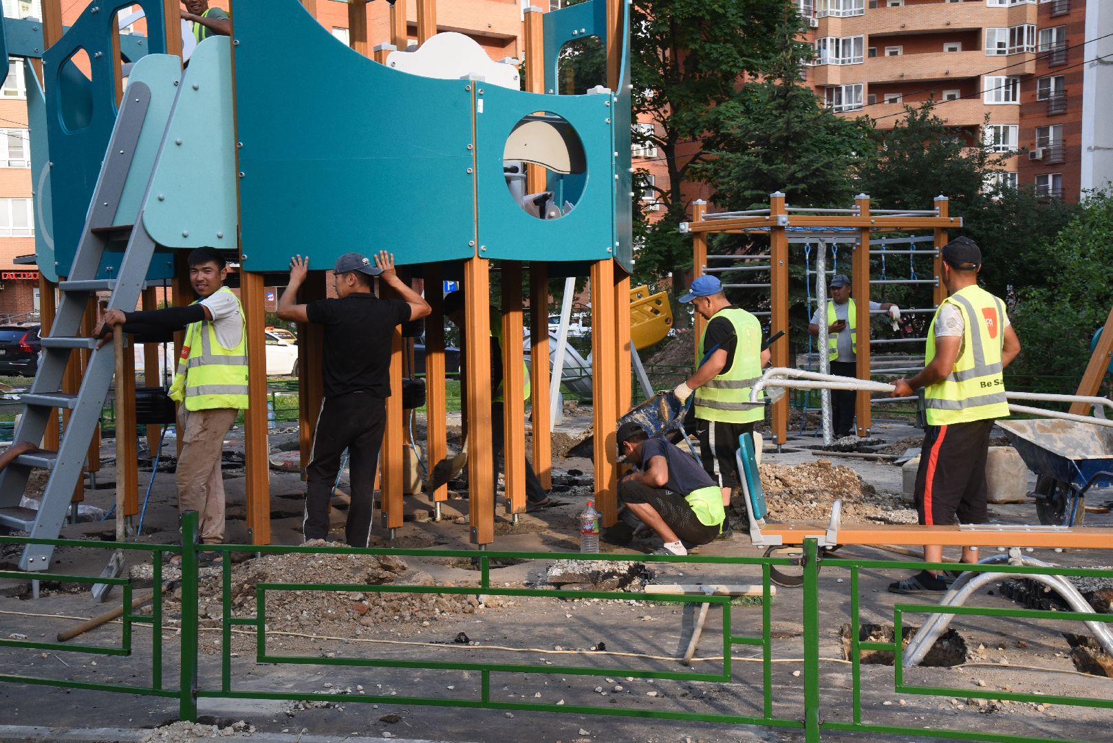 Химки, благоустройство, дети, площадка