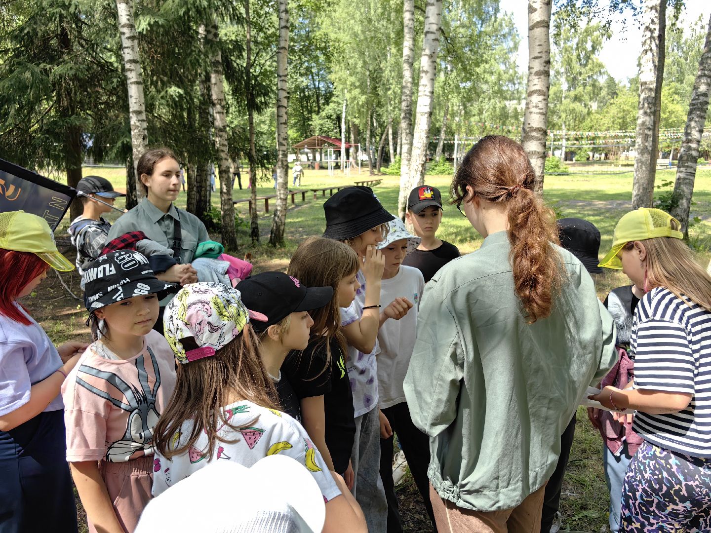 Лабиринт, игра, лагерь, испытание