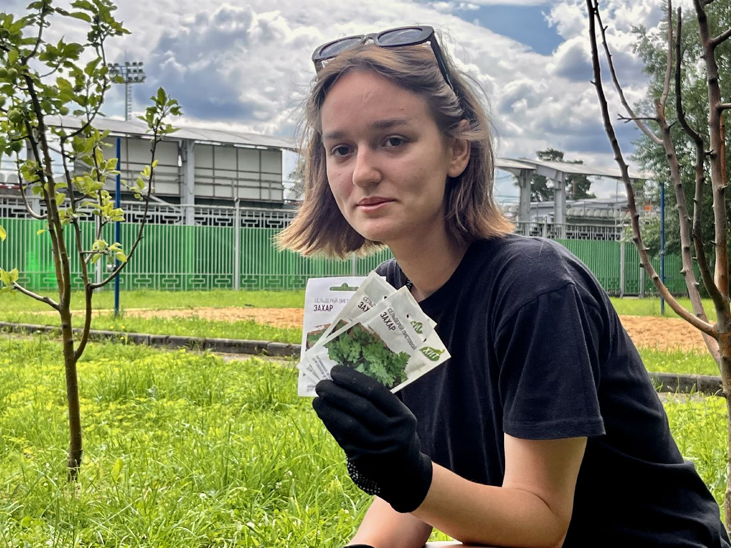Наро-Фоминск, Центральный парк, общественный огород, Подмосковье, лето в Подмосковье