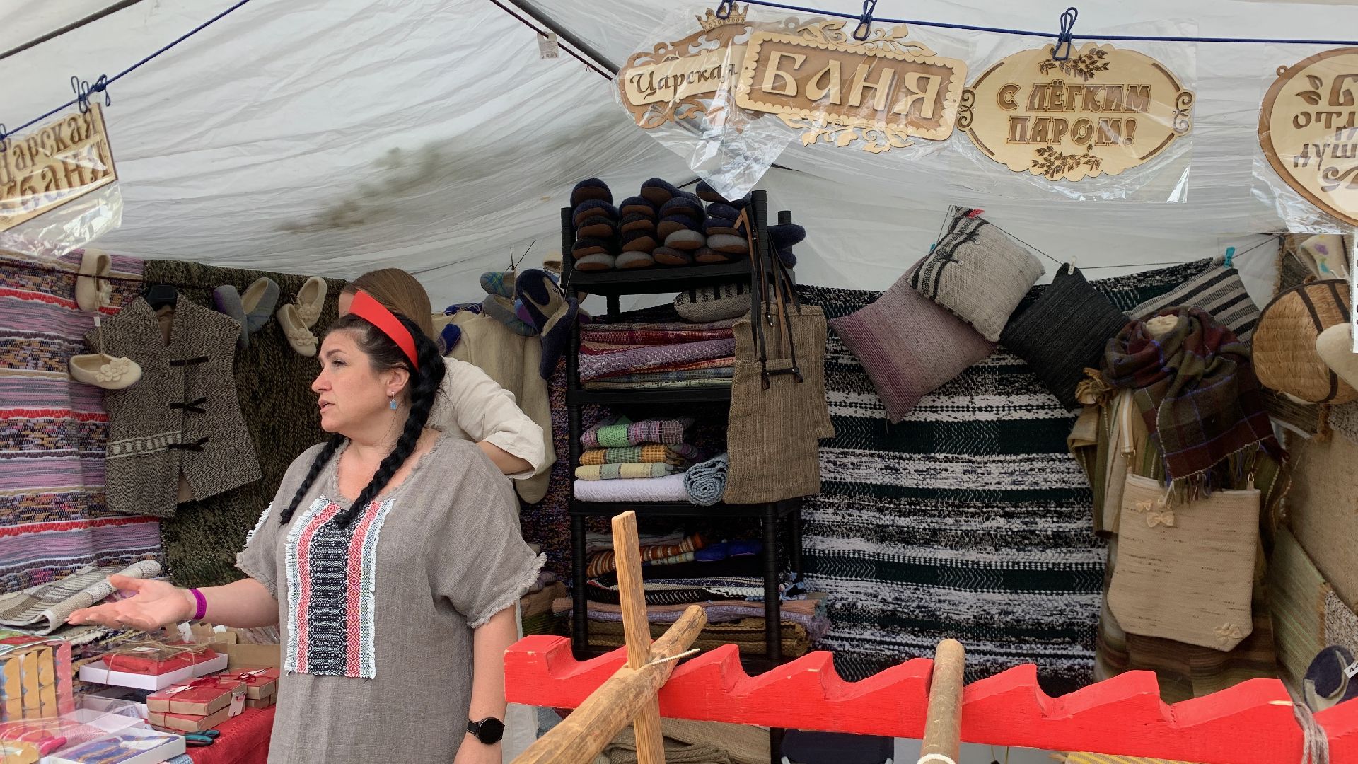 Кашира, Банный Спас, ткацкий станок, народные промыслы