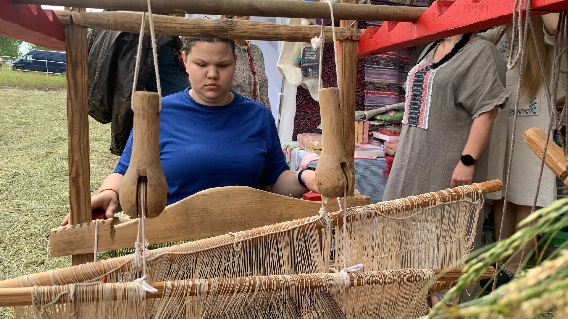 Кашира, Банный Спас, ткацкий станок, народные промыслы