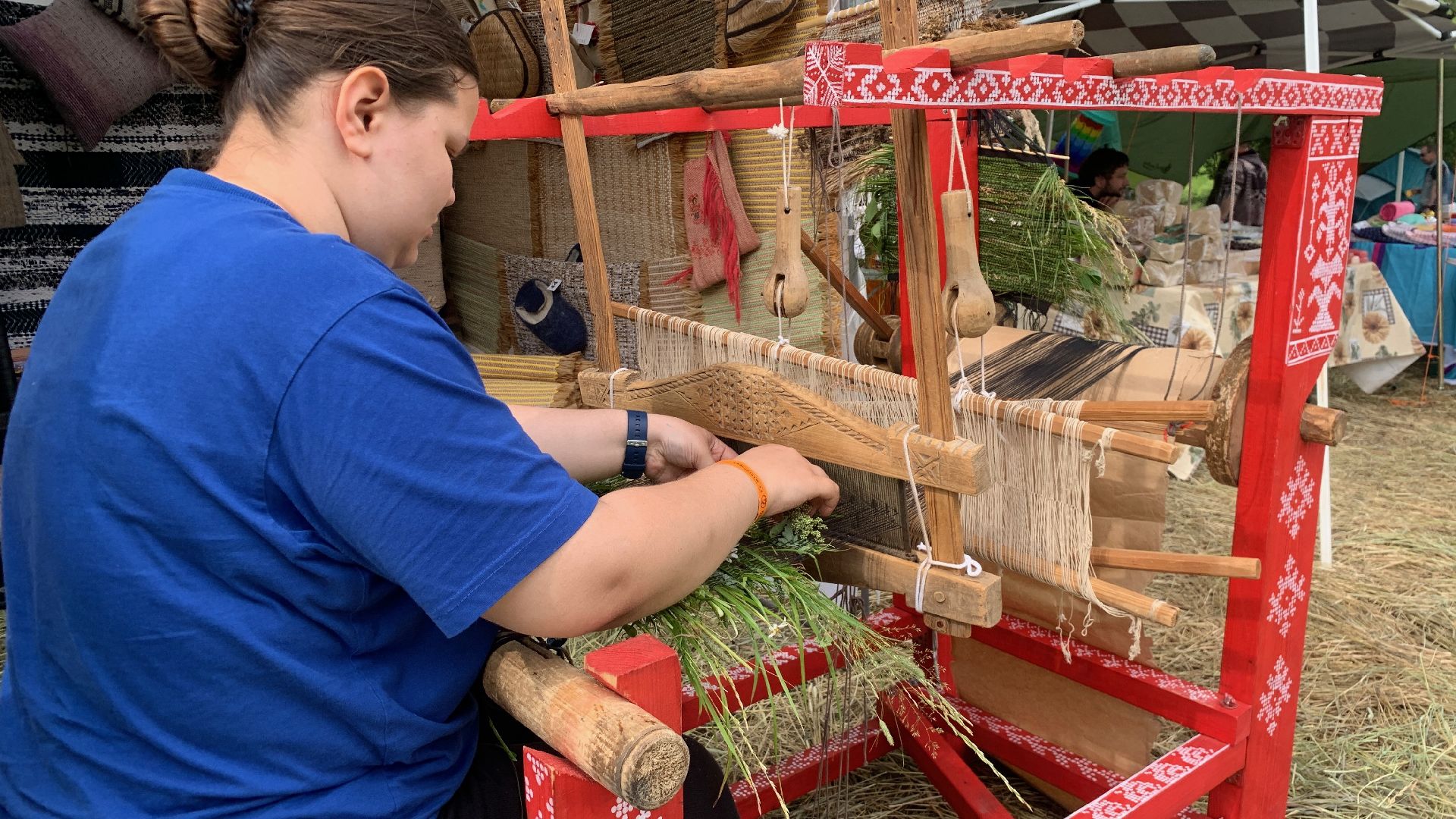 Кашира, Банный Спас, ткацкий станок, народные промыслы