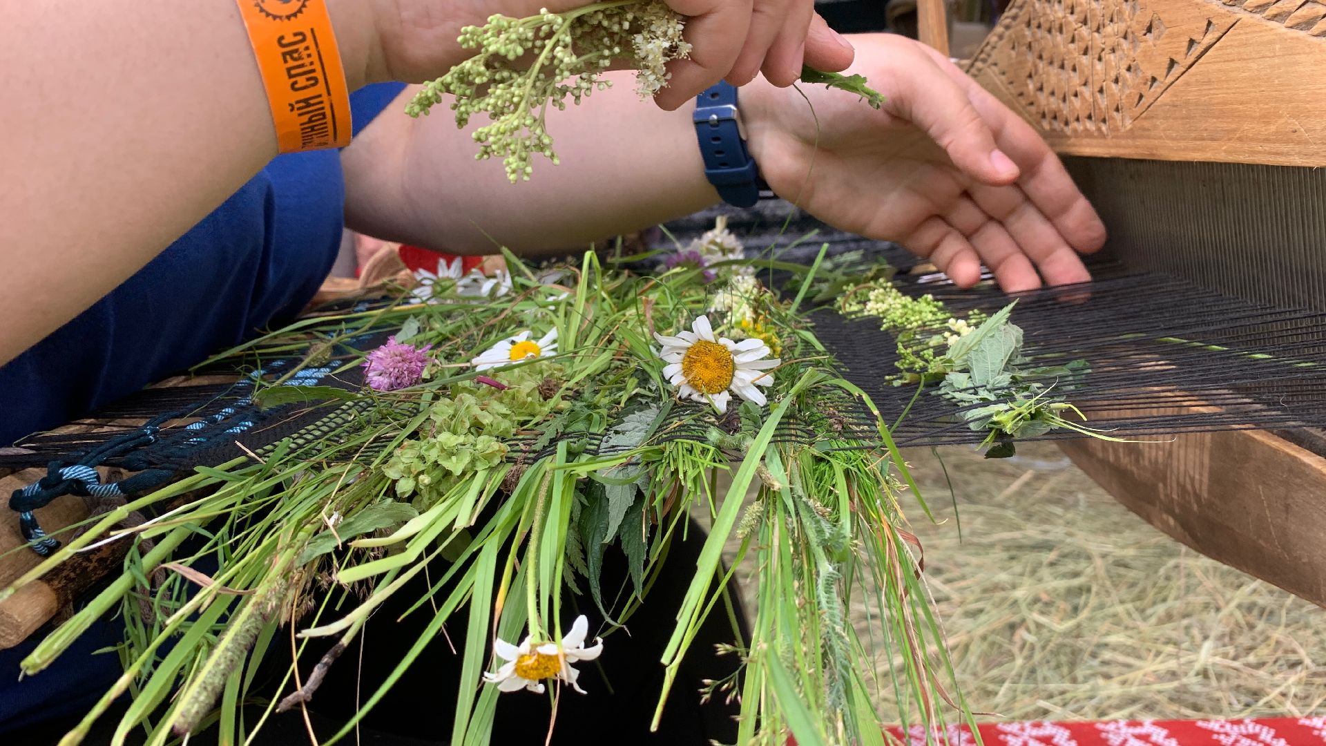 Кашира, Банный Спас, ткацкий станок, народные промыслы