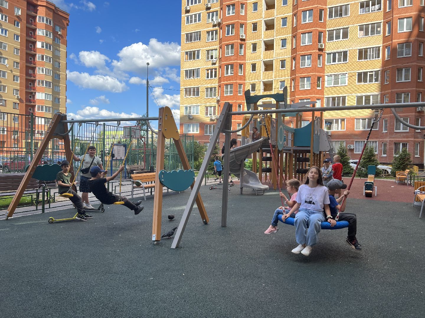 Химки, дети, благоустройство, детская площадка