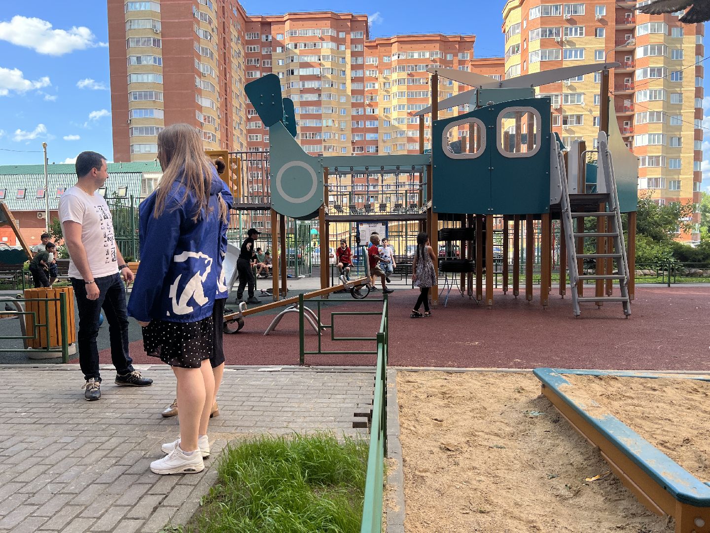Химки, дети, благоустройство, детская площадка