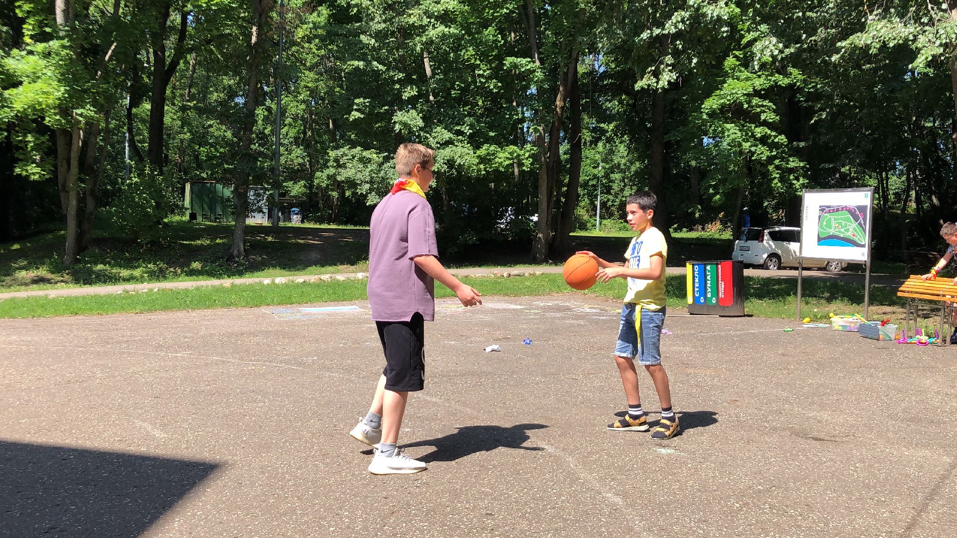 Руза, лето, спорт, досуг, дети