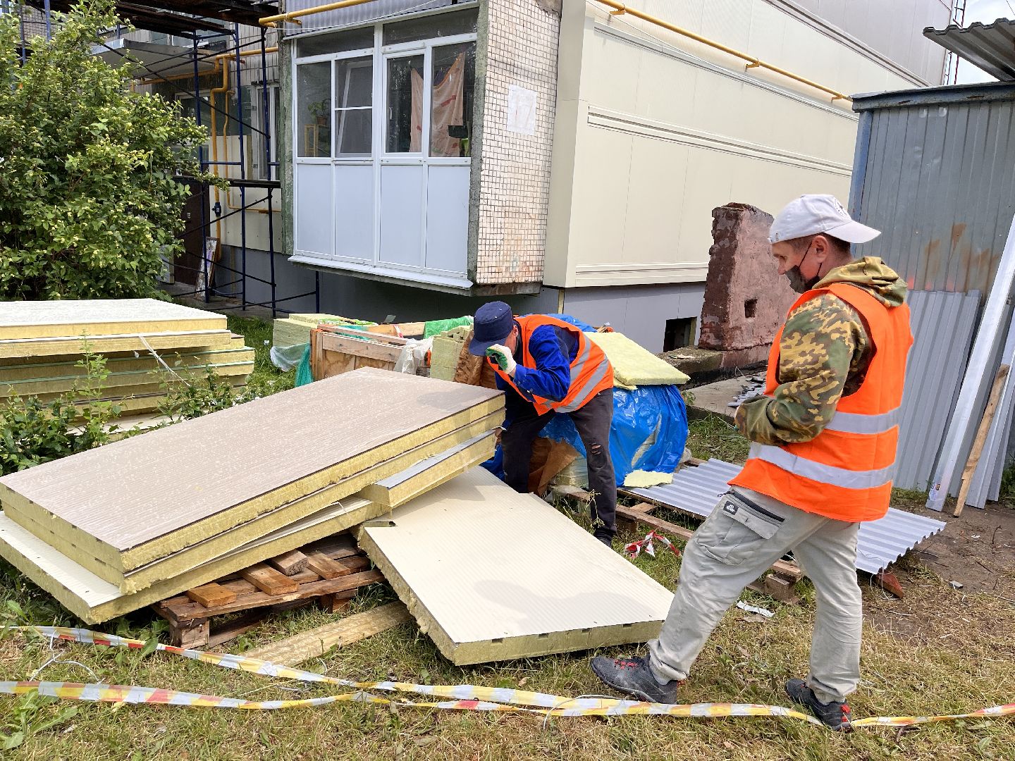 Шаховская, облицовка домов, ремонт