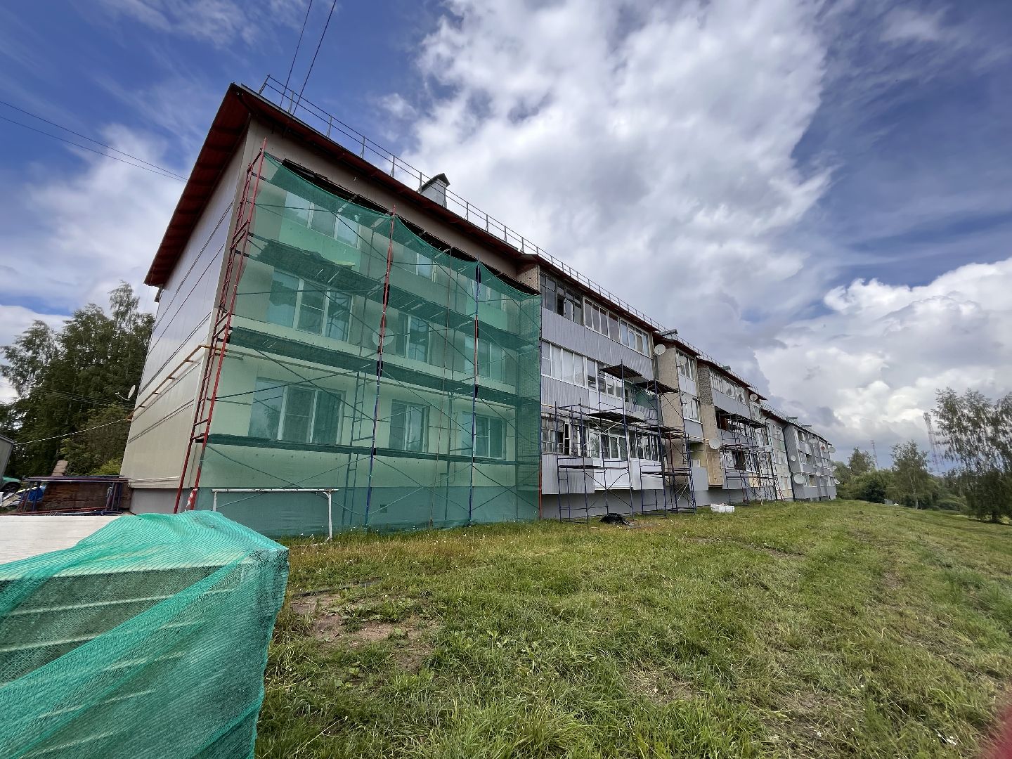 Шаховская, облицовка домов, ремонт