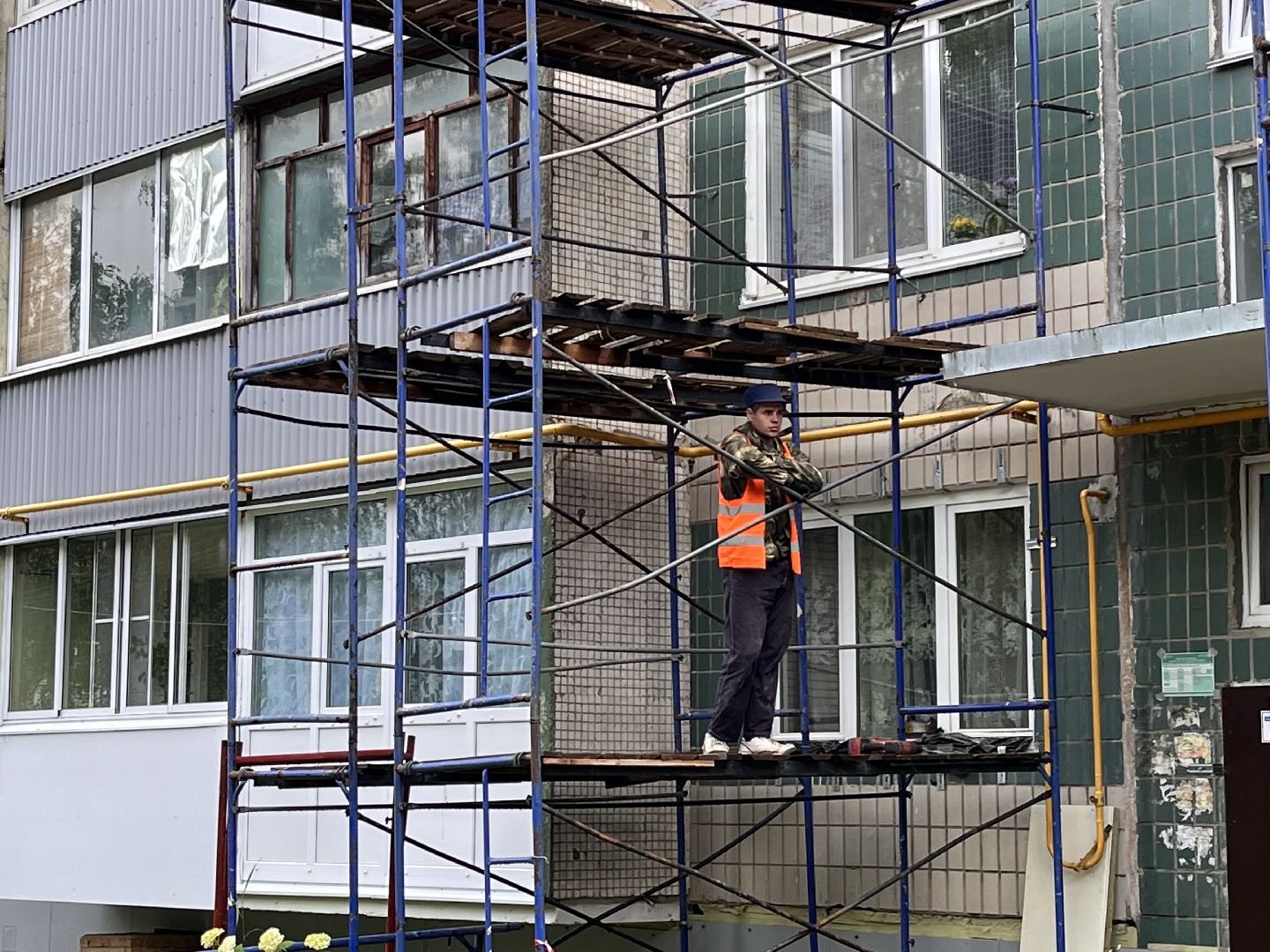 Шаховская, облицовка домов, ремонт