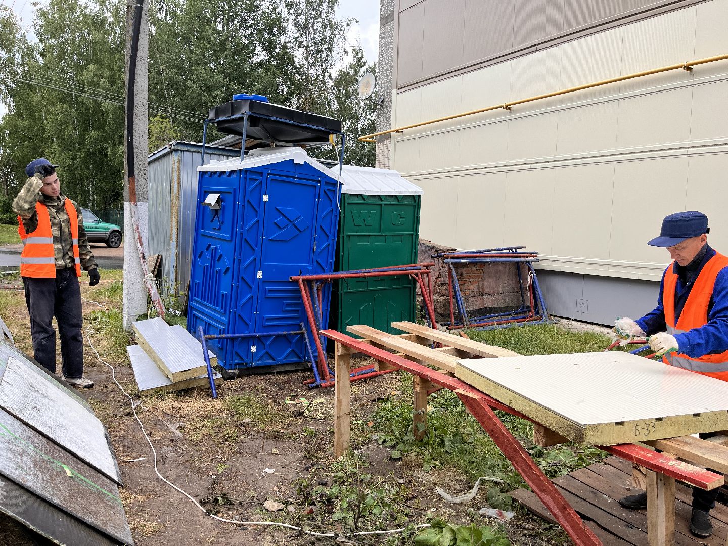 Шаховская, облицовка домов, ремонт