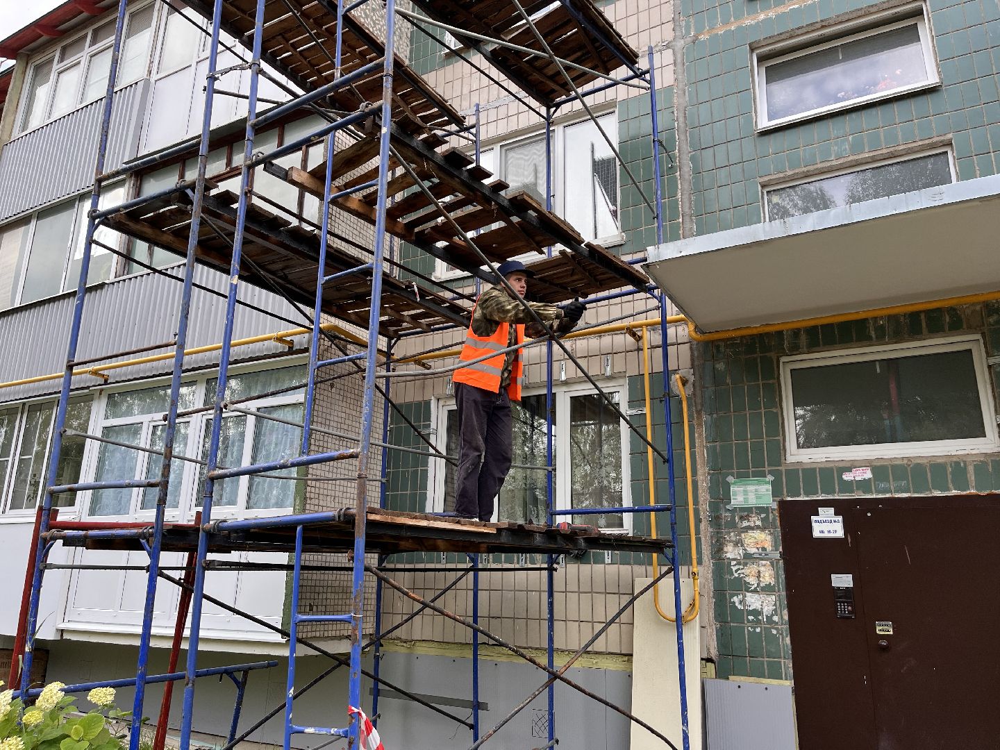 Шаховская, облицовка домов, ремонт