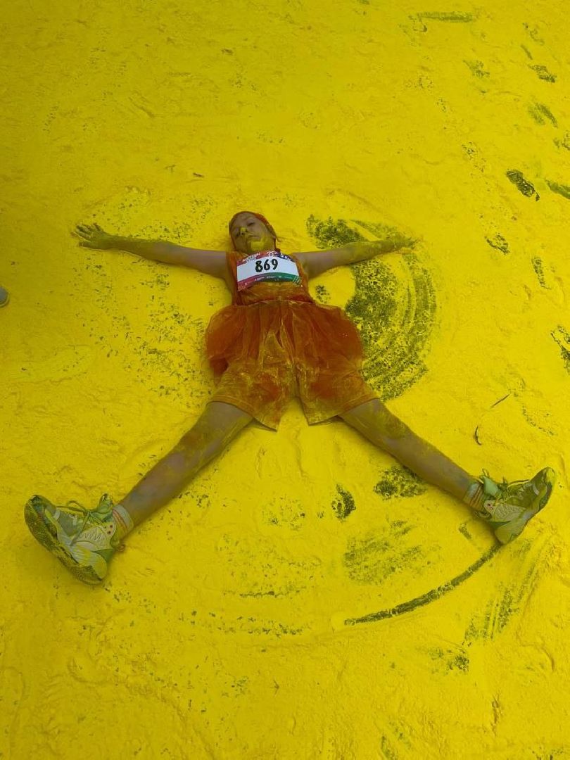 Спорт, медицина, забег, марафон, красочный забег, лето в подмосковье,