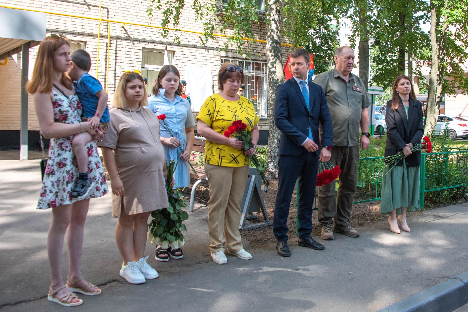 #СВО #НовостиПодмосковья #СвоихНеБросаем #Мемориал #Балашиха