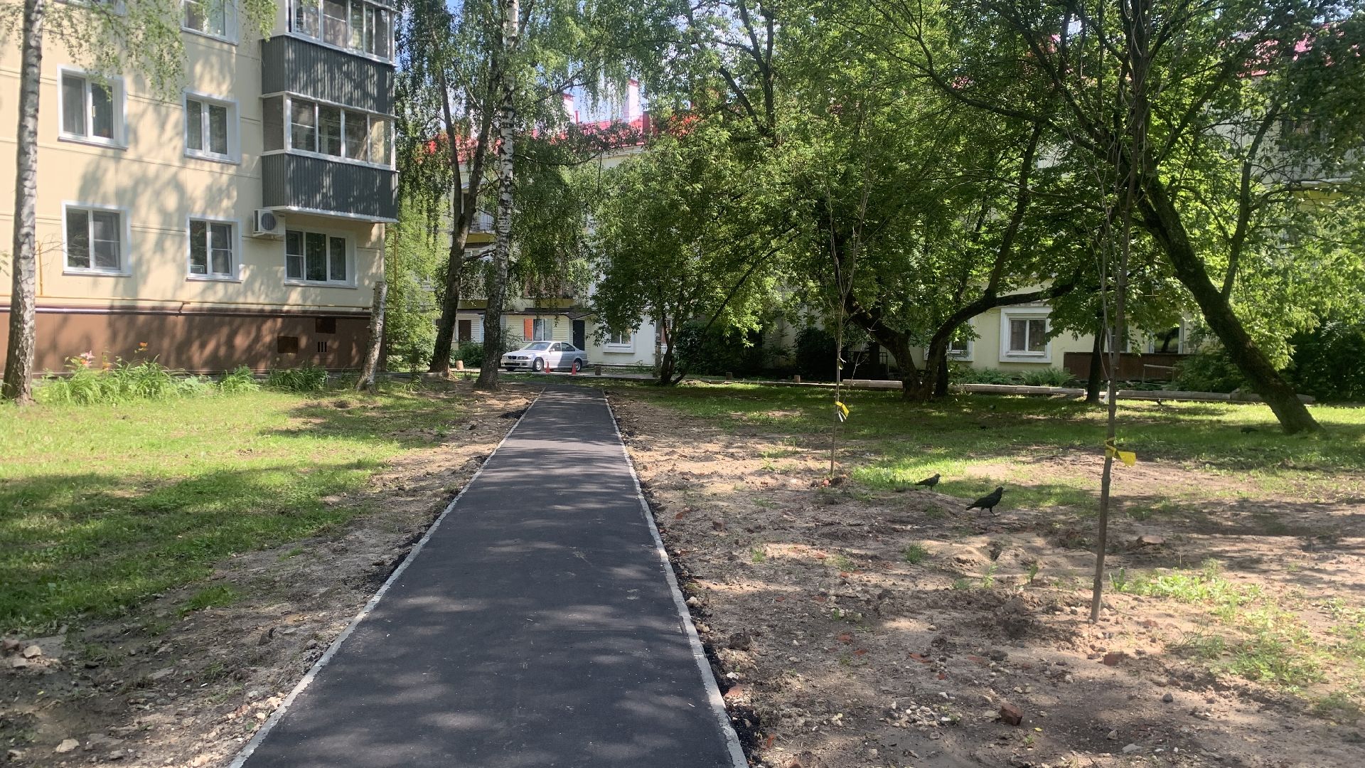 Ступино, благоустройство, пешеходная дорожка