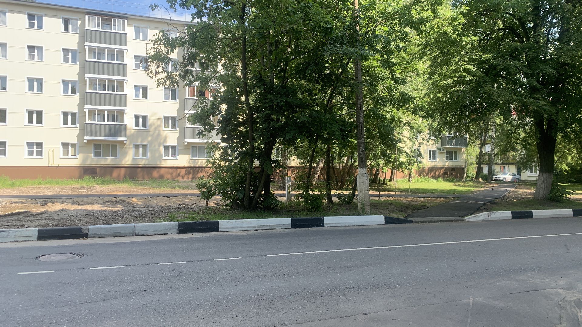 Ступино, благоустройство, пешеходная дорожка