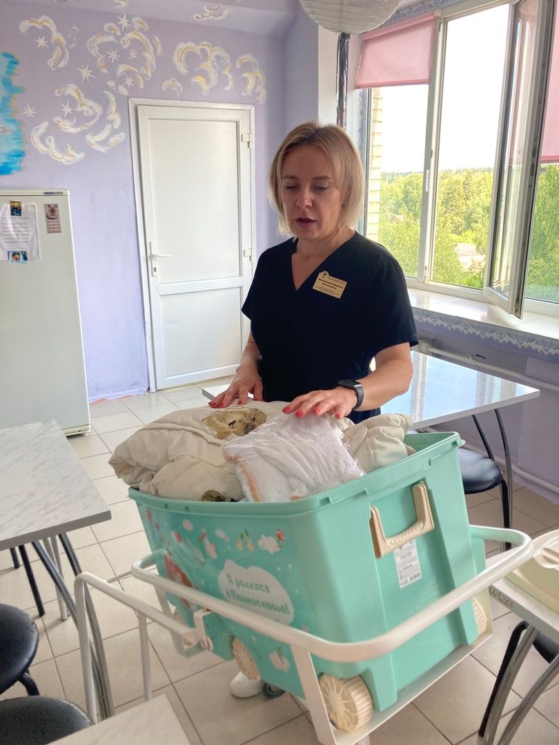 Солнечногорск, роддом, будущие мамы, подарок от губернатора, дети