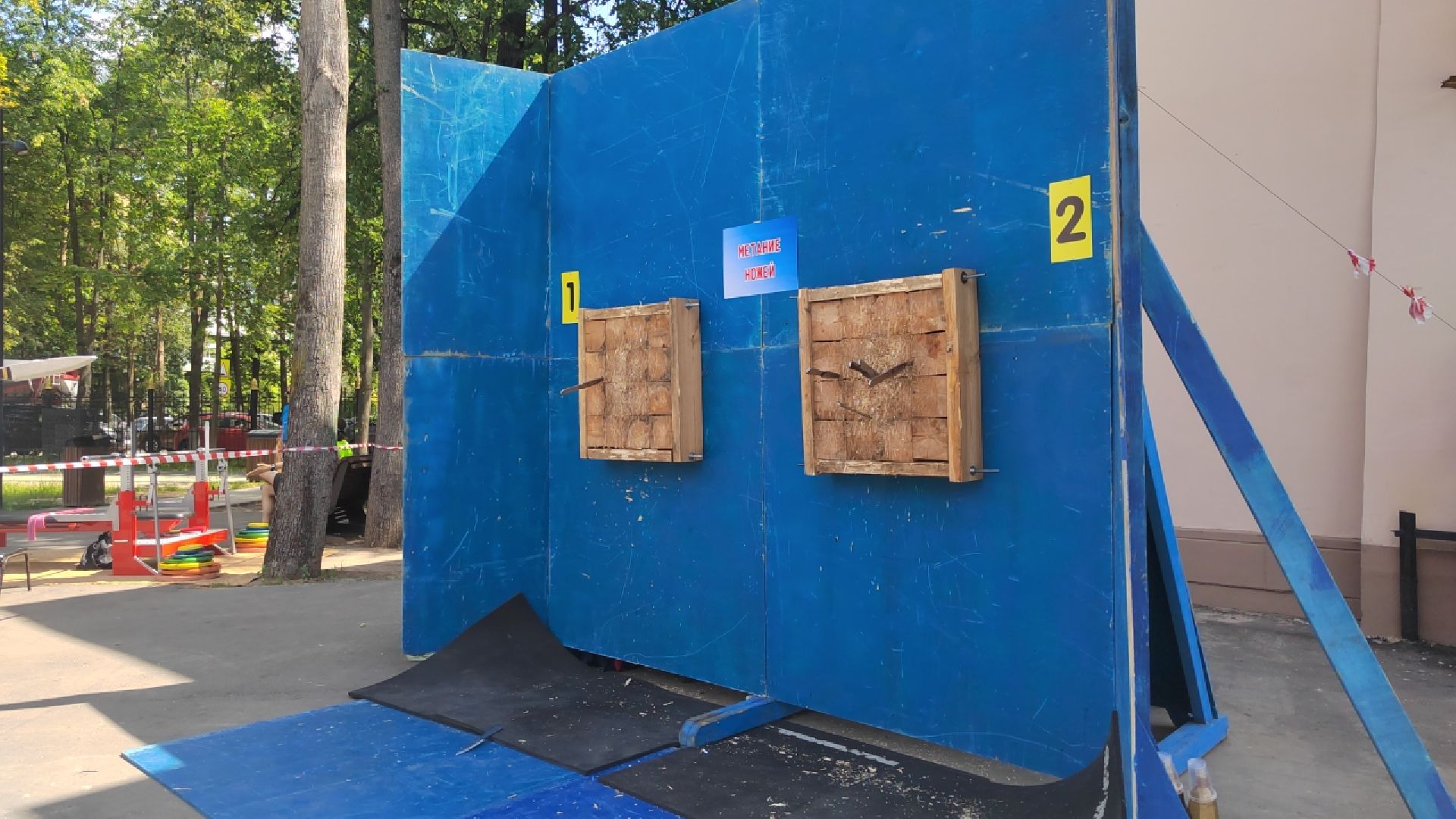 Пушкино, Подмосковье без границ, инвалиды, метание ножа, спорт