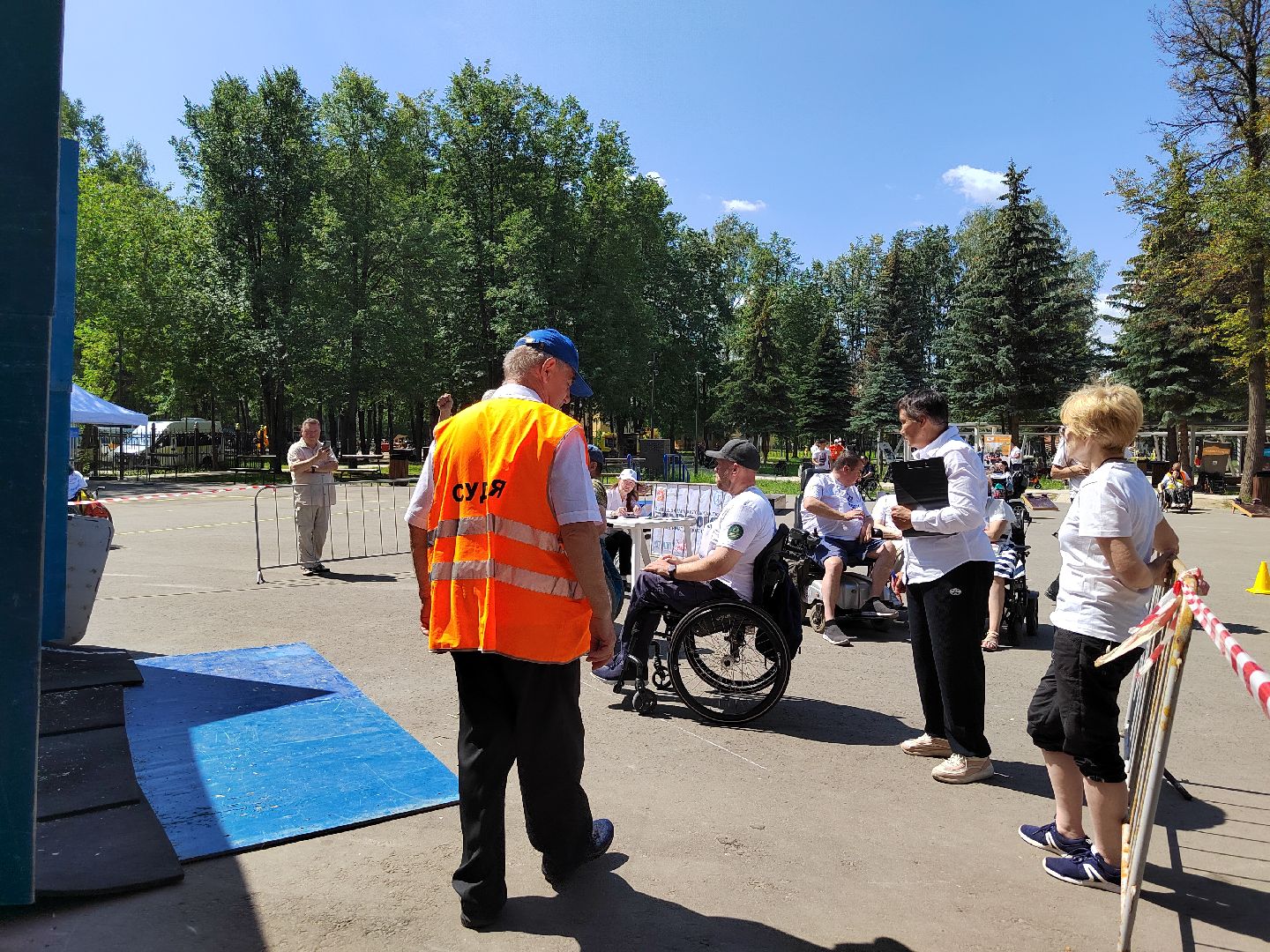 Пушкино, Подмосковье без границ, инвалиды, метание ножа, спорт