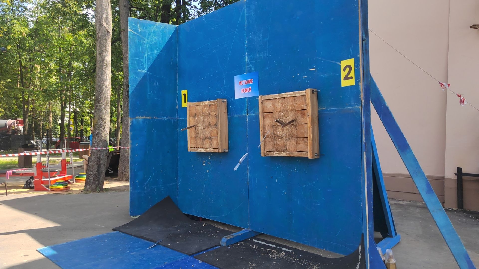 Пушкино, Подмосковье без границ, инвалиды, метание ножа, спорт