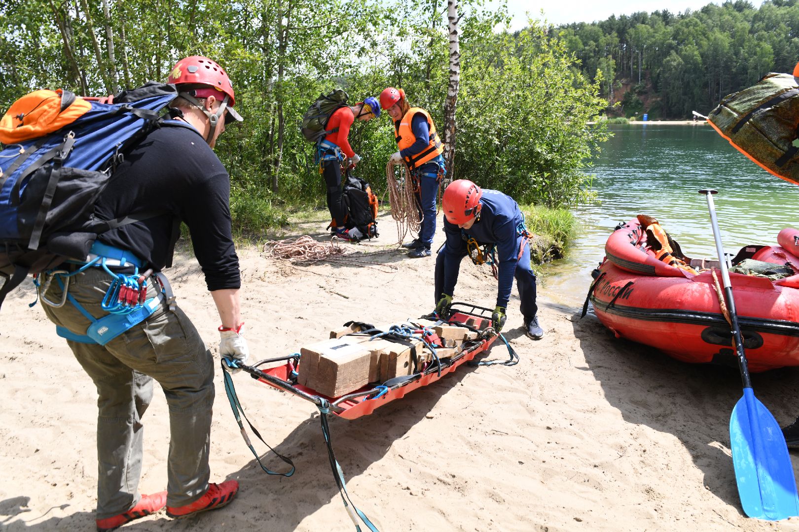лыткарино, спорт, мчс, спасатели, соревнования, волкуша,