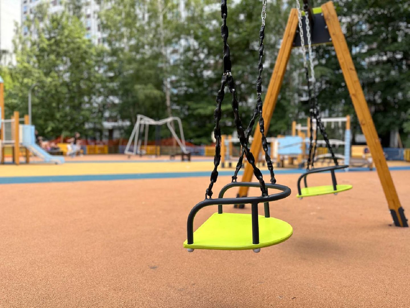 Реутов, детская площадка, благоустройство, обновление