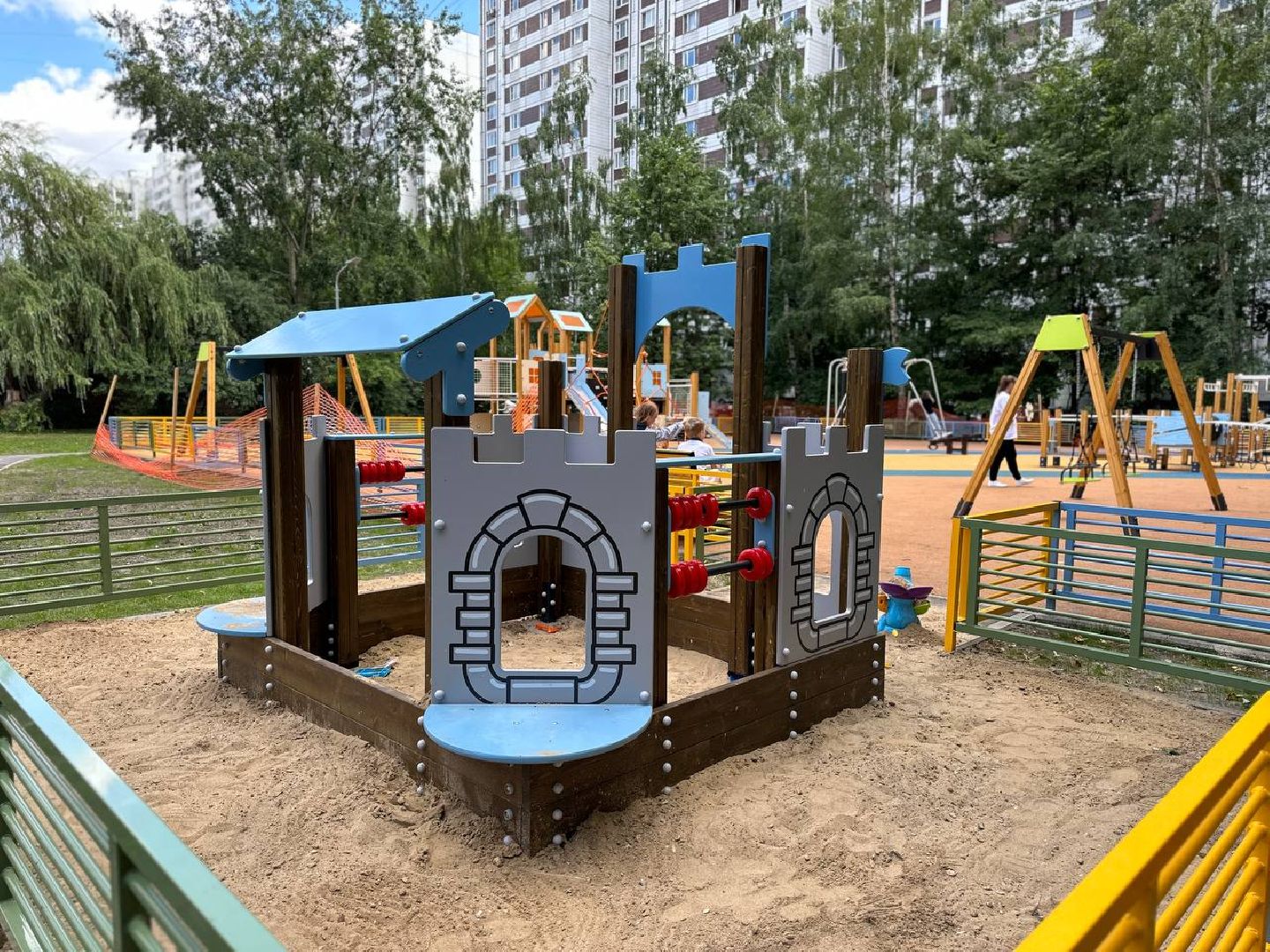 Реутов, детская площадка, благоустройство, обновление