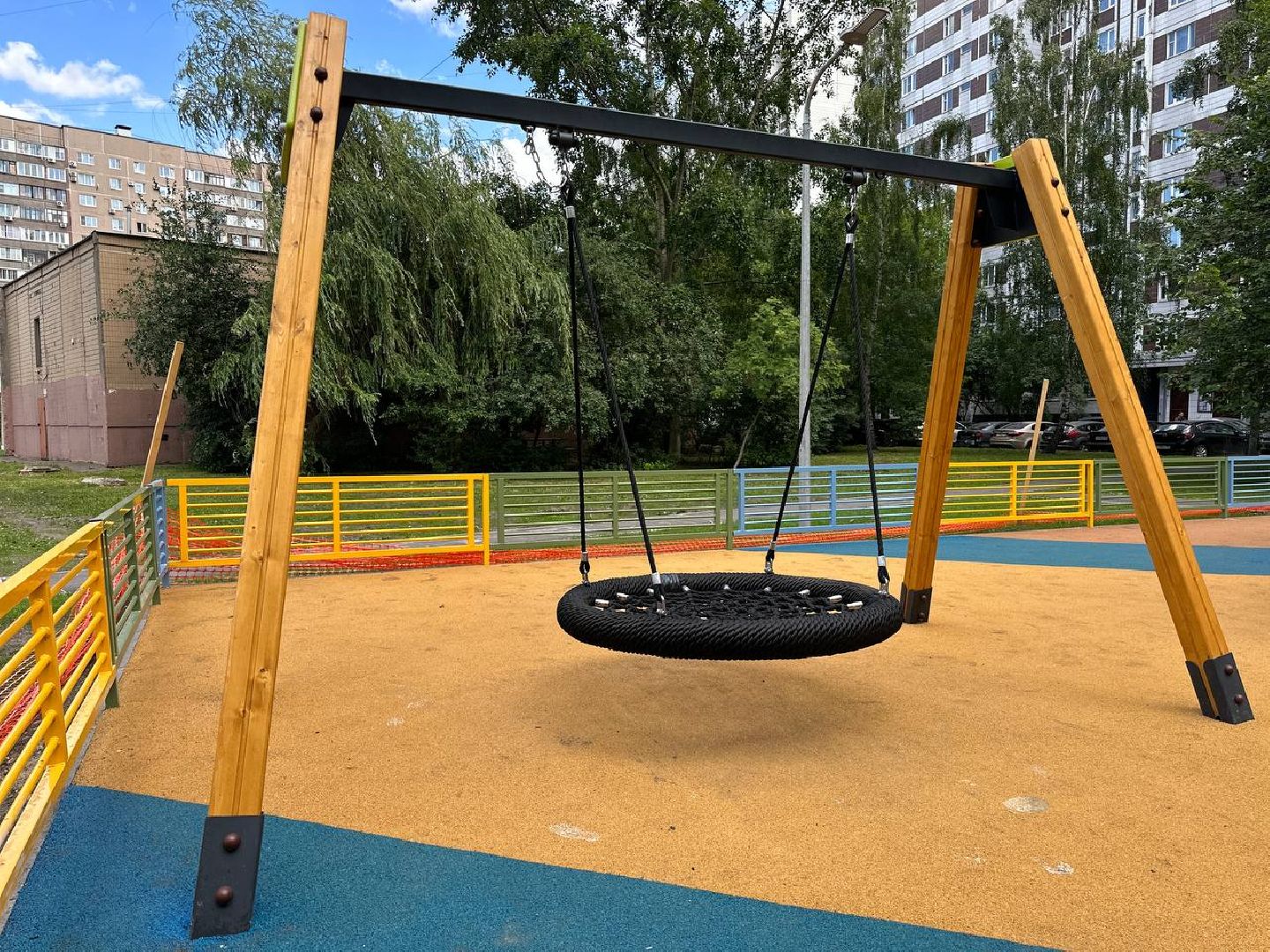 Реутов, детская площадка, благоустройство, обновление