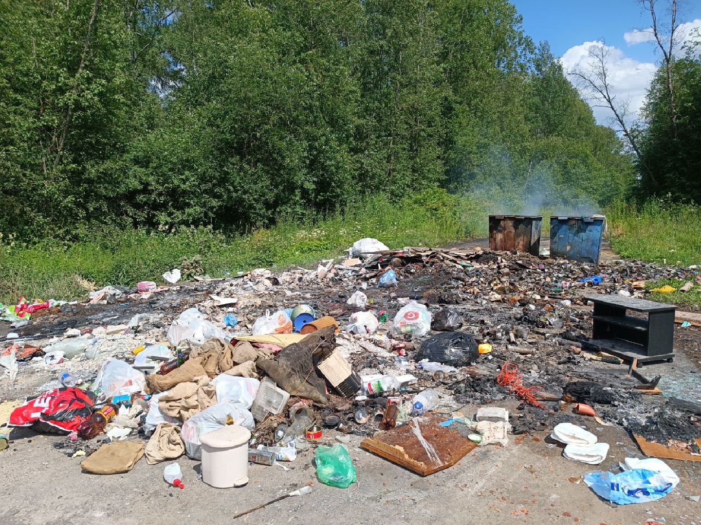 Можайск, Можайский городской округ, Подмосковье, мусор, контейнерные площадки, ЖКХ, проблема, мусорные навалы
