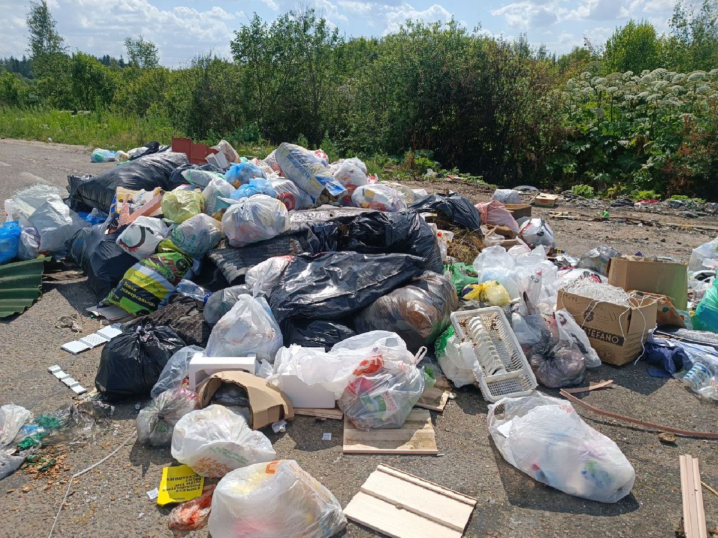 Можайск, Можайский городской округ, Подмосковье, мусор, контейнерные площадки, ЖКХ, проблема, мусорные навалы