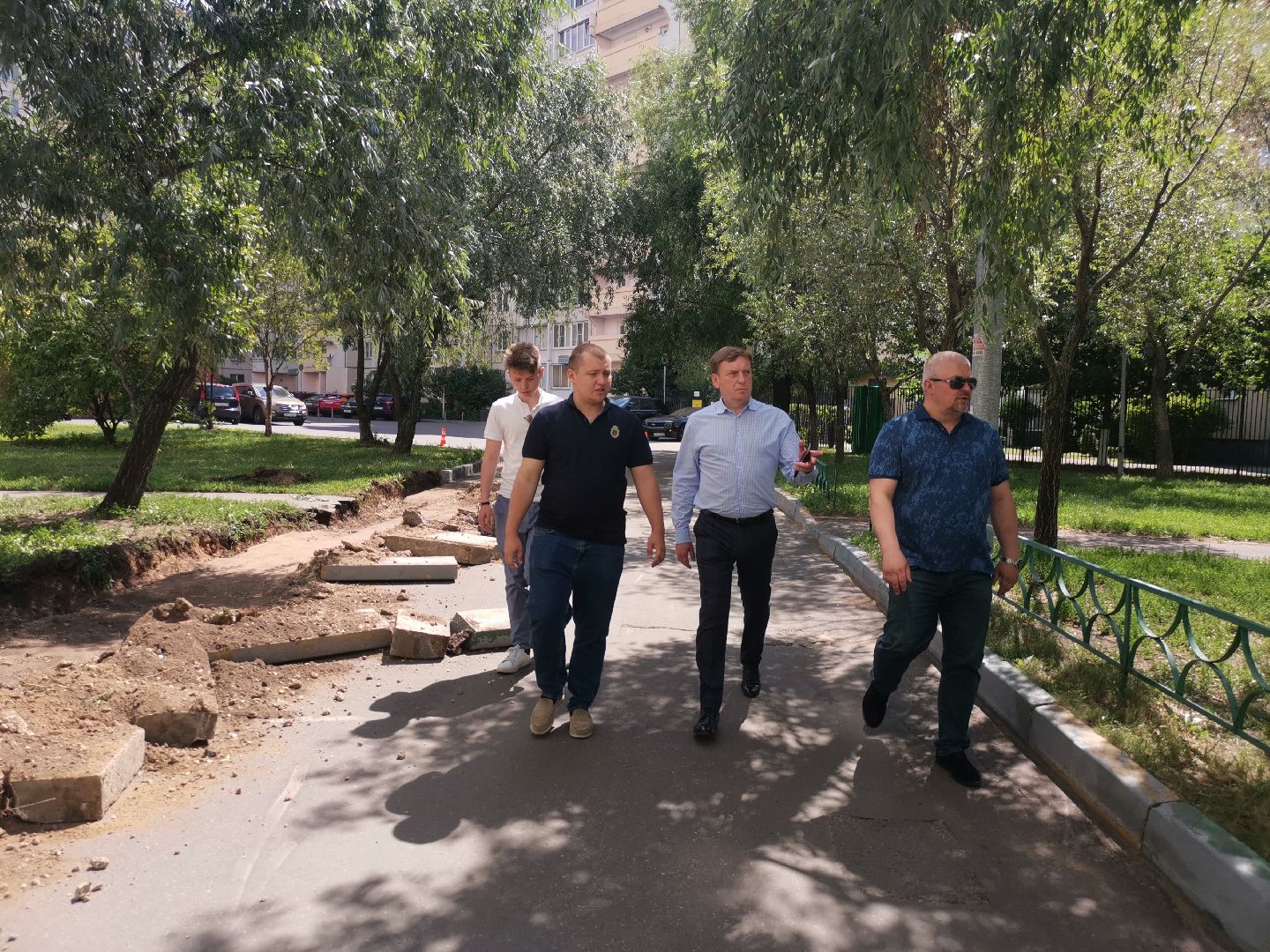 благоустройство дворов, Котельники