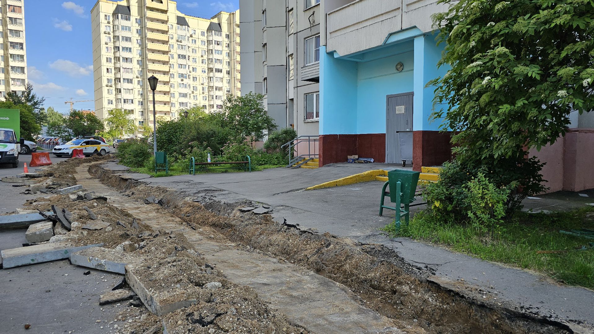 благоустройство дворов, Котельники