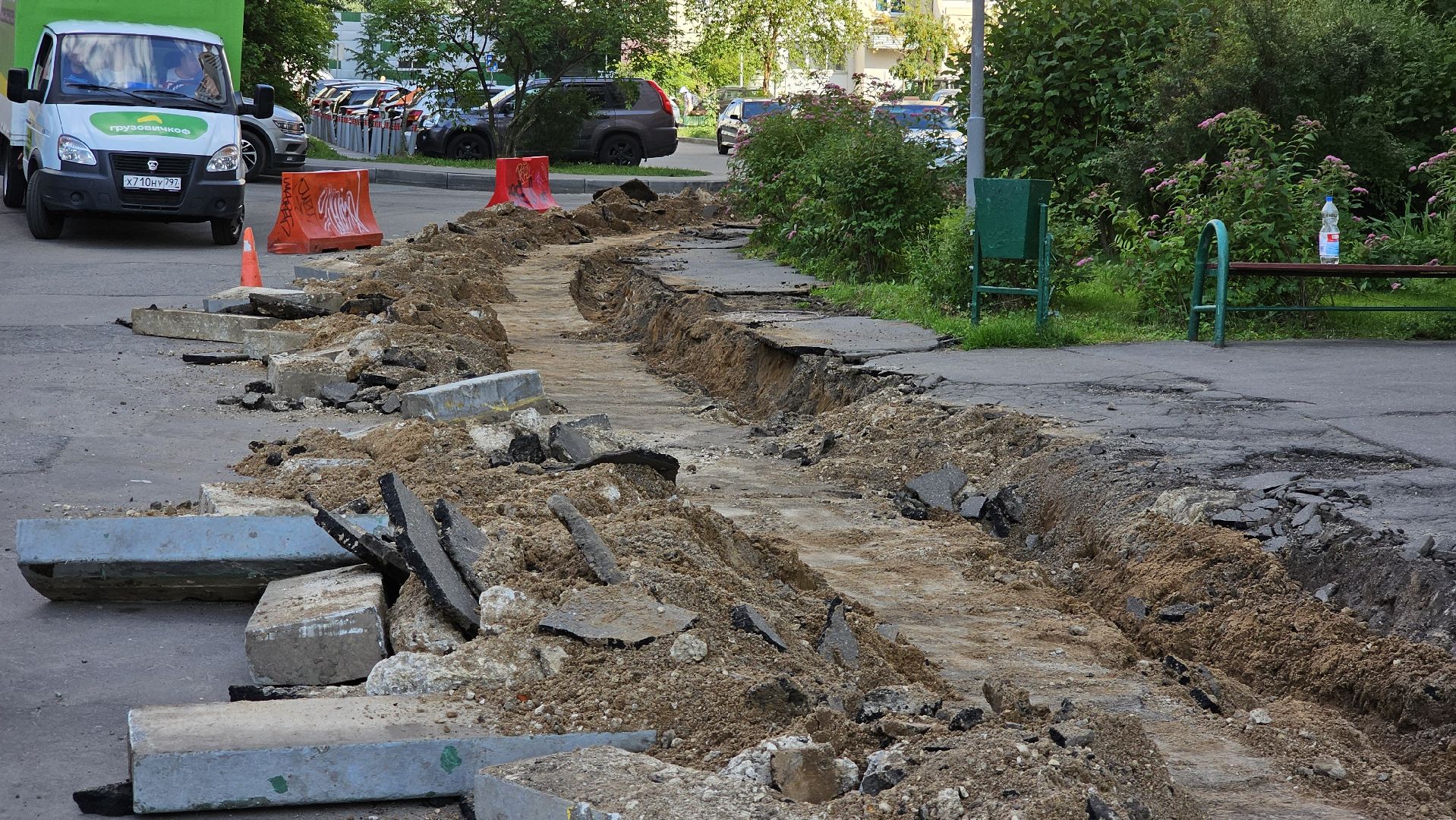 благоустройство дворов, Котельники