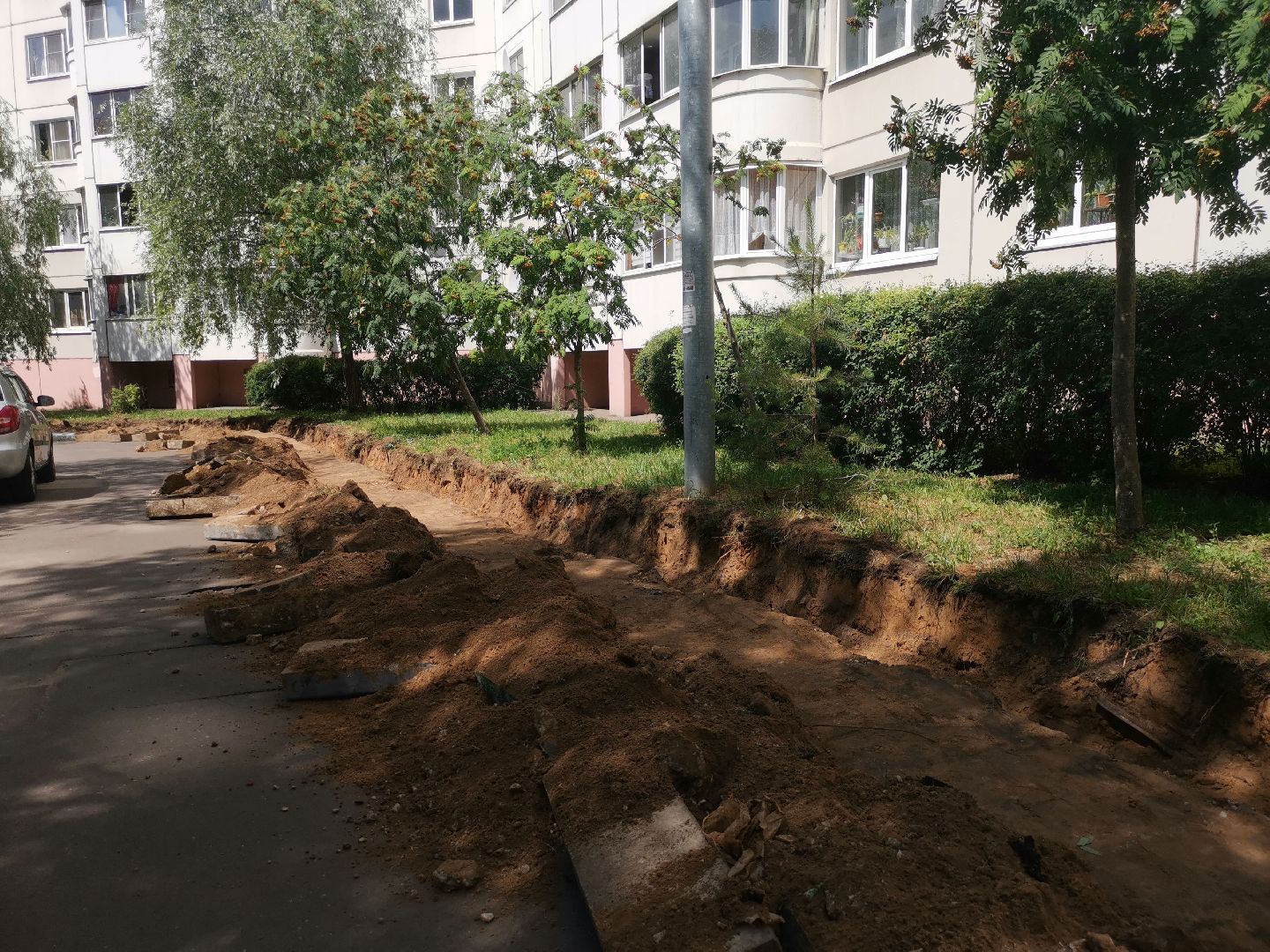 благоустройство дворов, Котельники