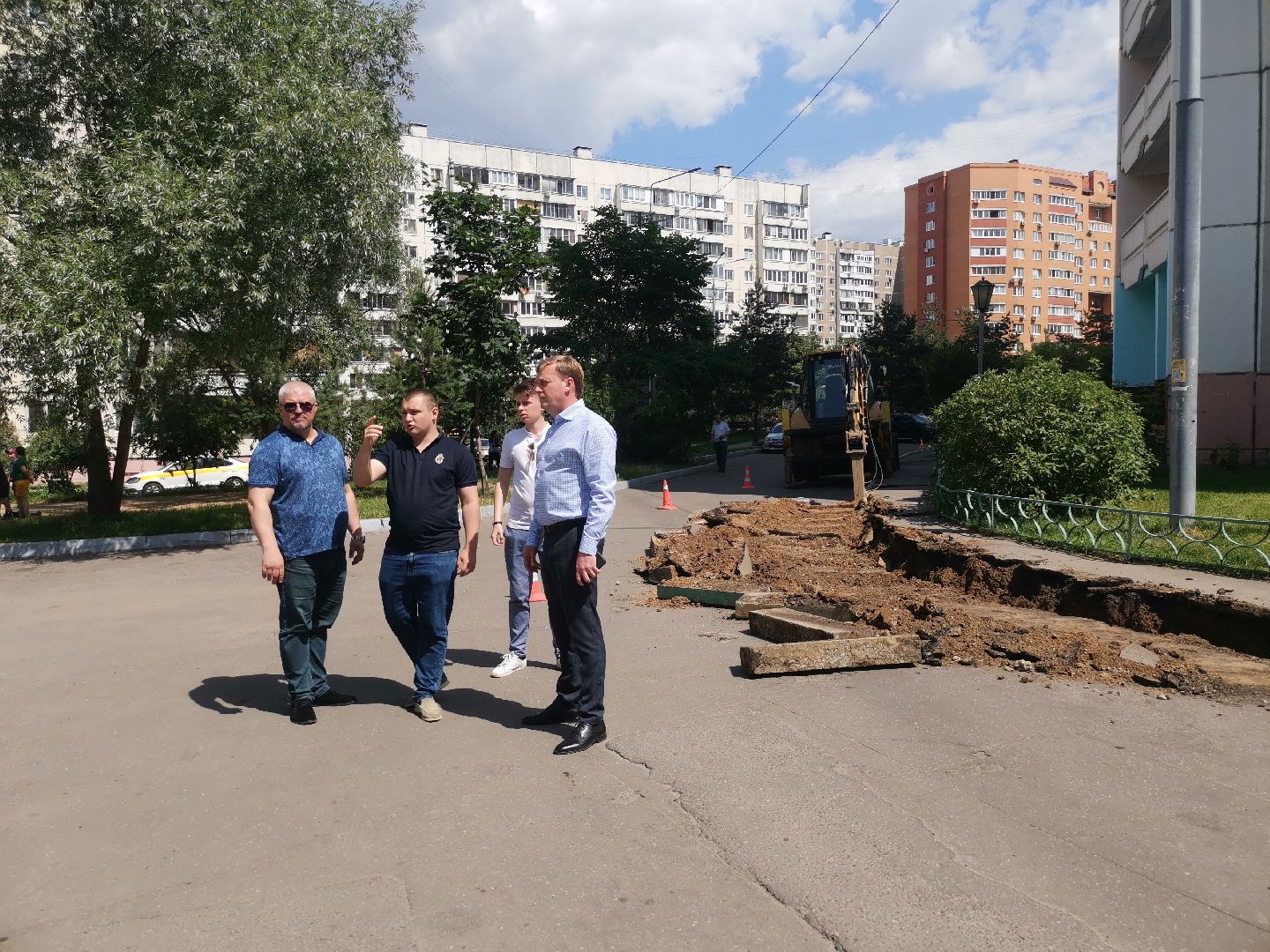 благоустройство дворов, Котельники